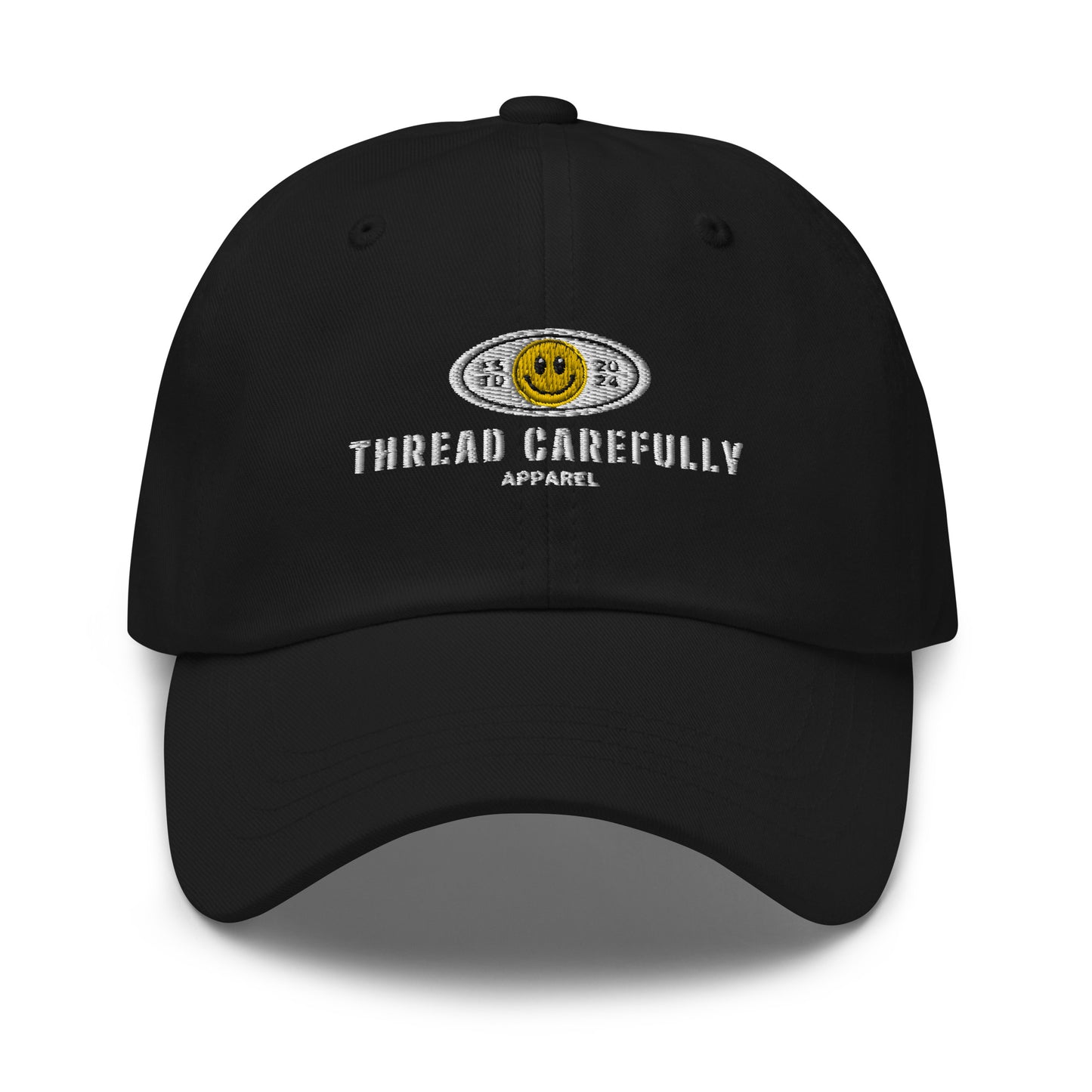 Smiley Logo: Embroidered Dad hat