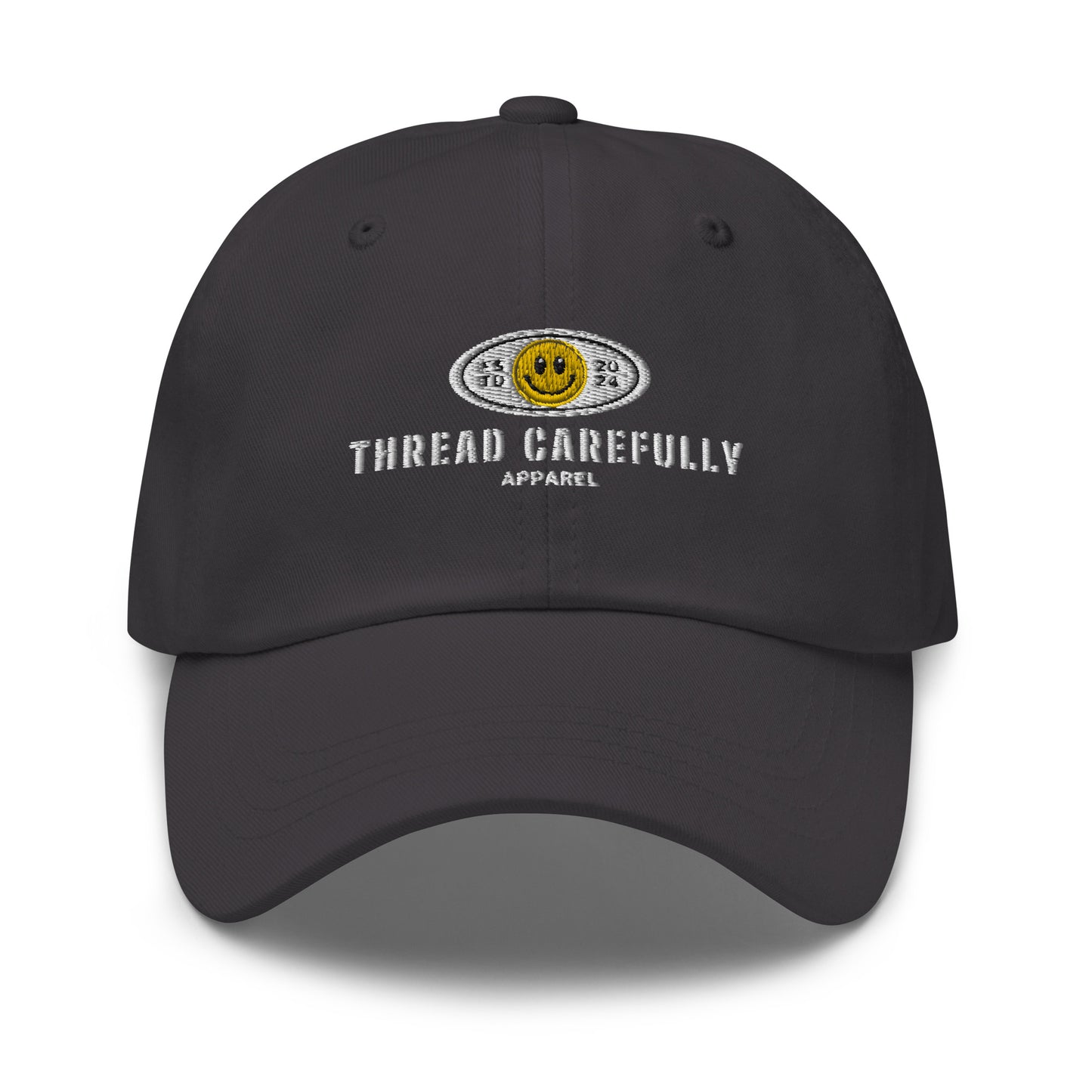 Smiley Logo: Embroidered Dad hat