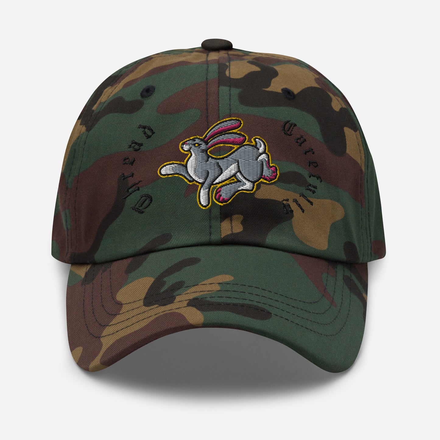 Rabbit: Embroidered Dad hat
