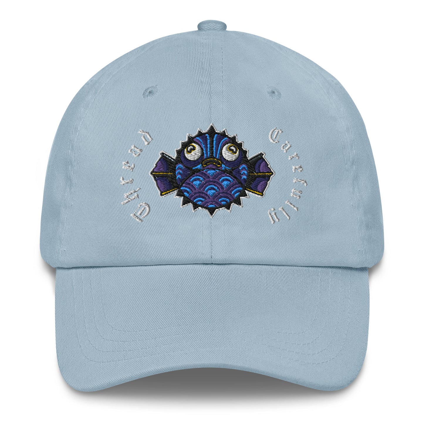 Puffer Fish: Embroidered Dad hat