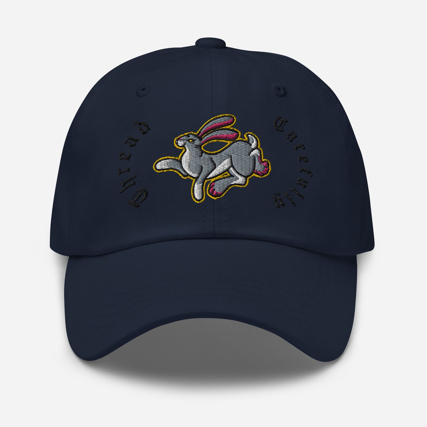 Rabbit: Embroidered Dad hat