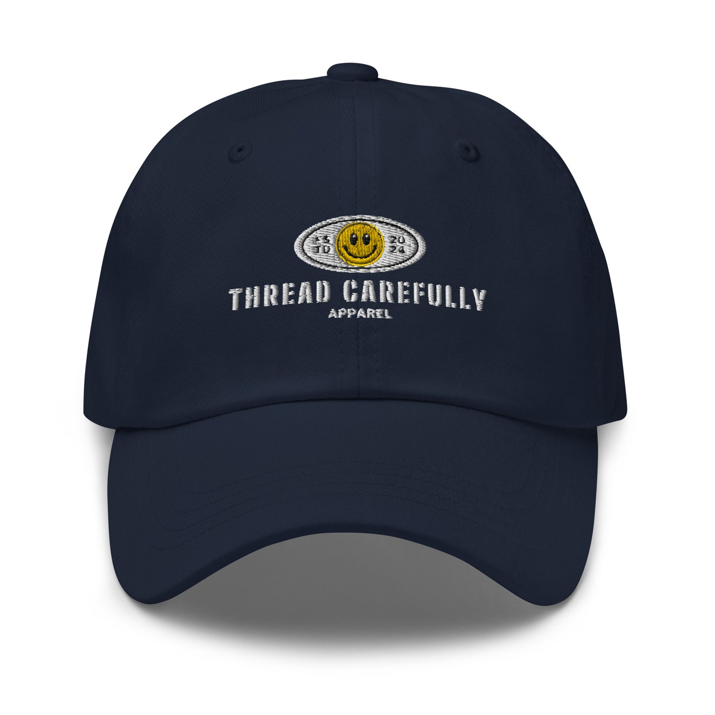 Smiley Logo: Embroidered Dad hat