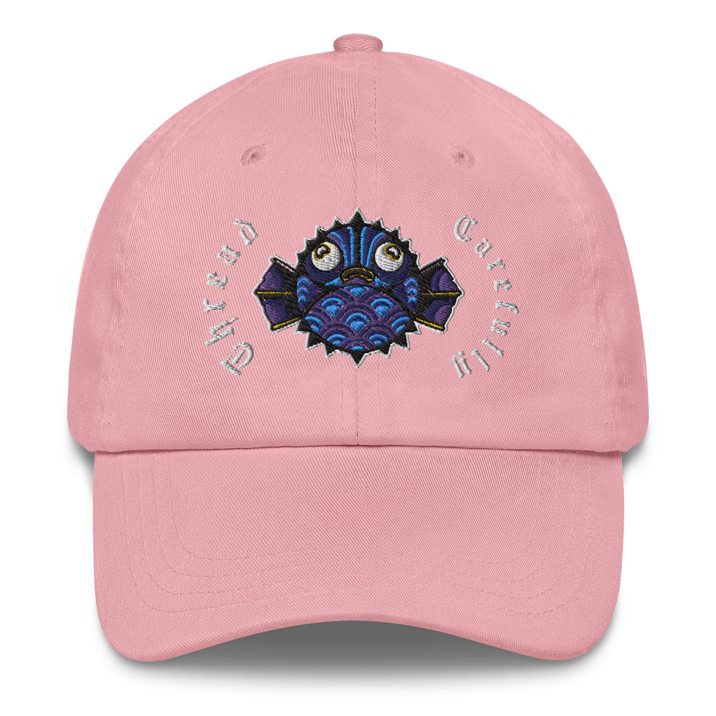 Puffer Fish: Embroidered Dad hat