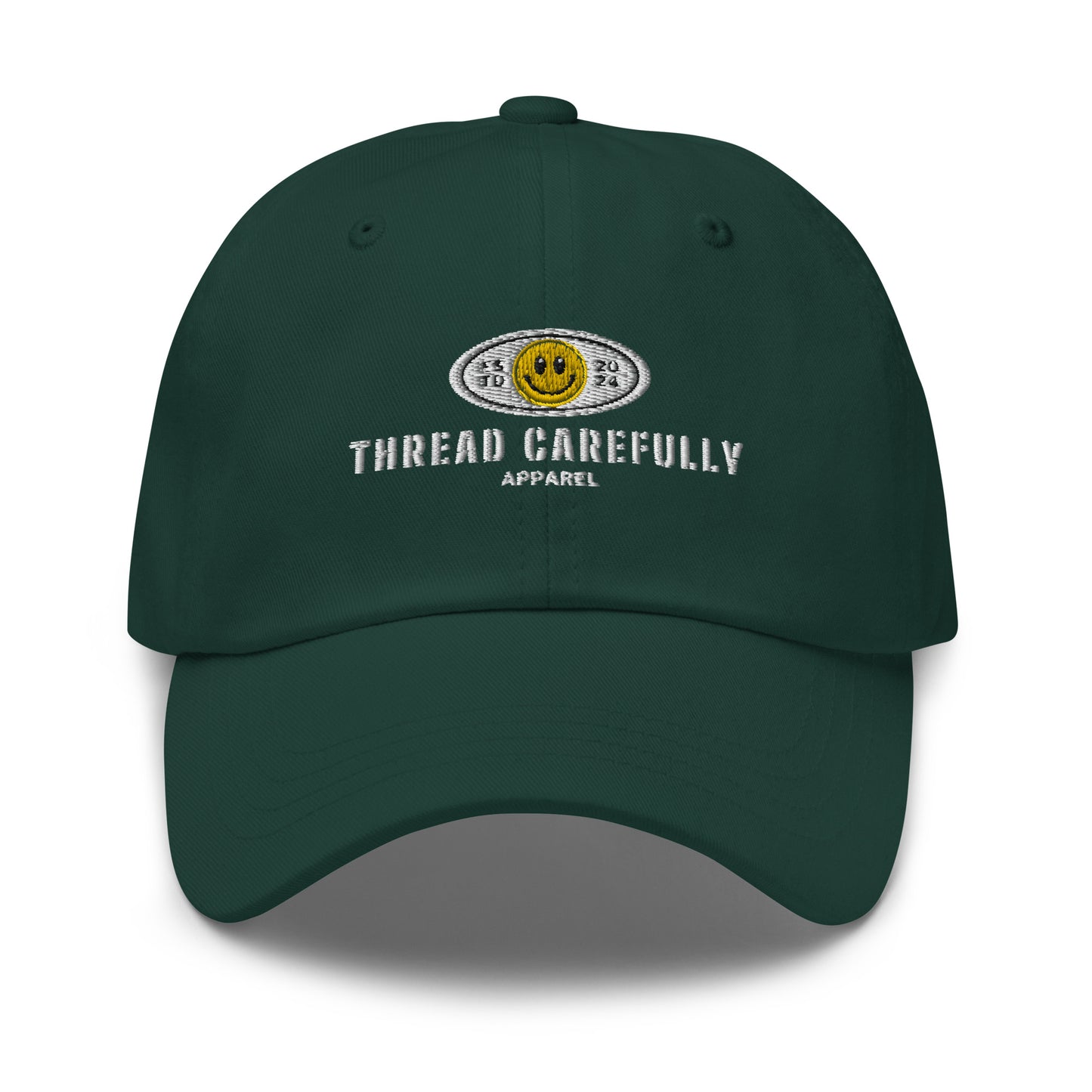 Smiley Logo: Embroidered Dad hat