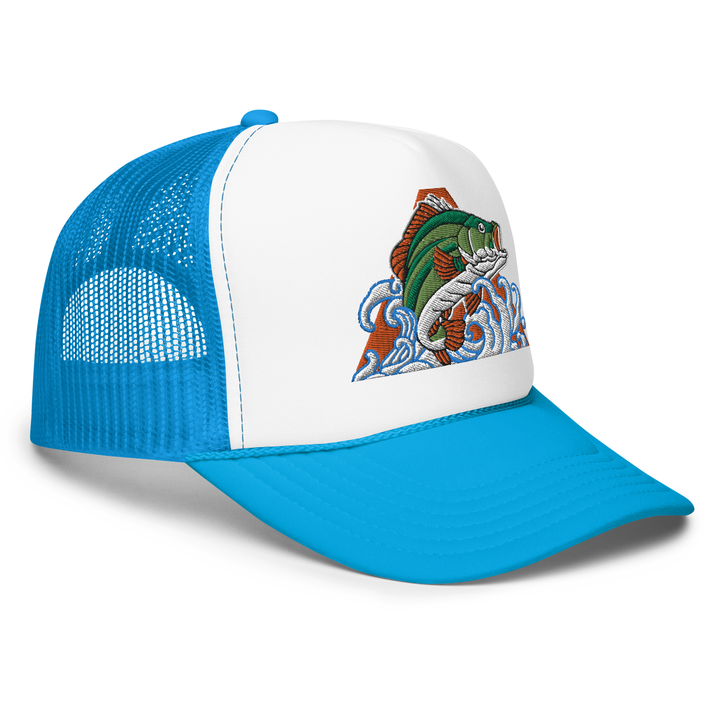 Big Bass: Embroidered Trucker Hat
