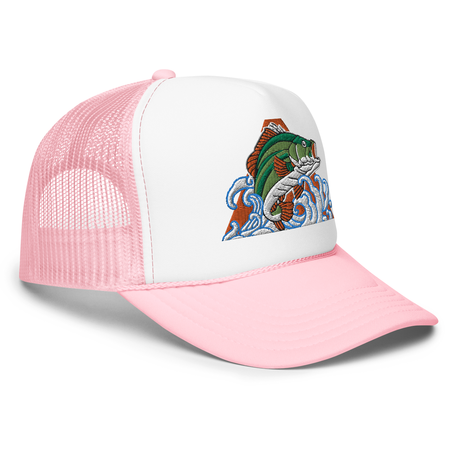 Big Bass: Embroidered Trucker Hat