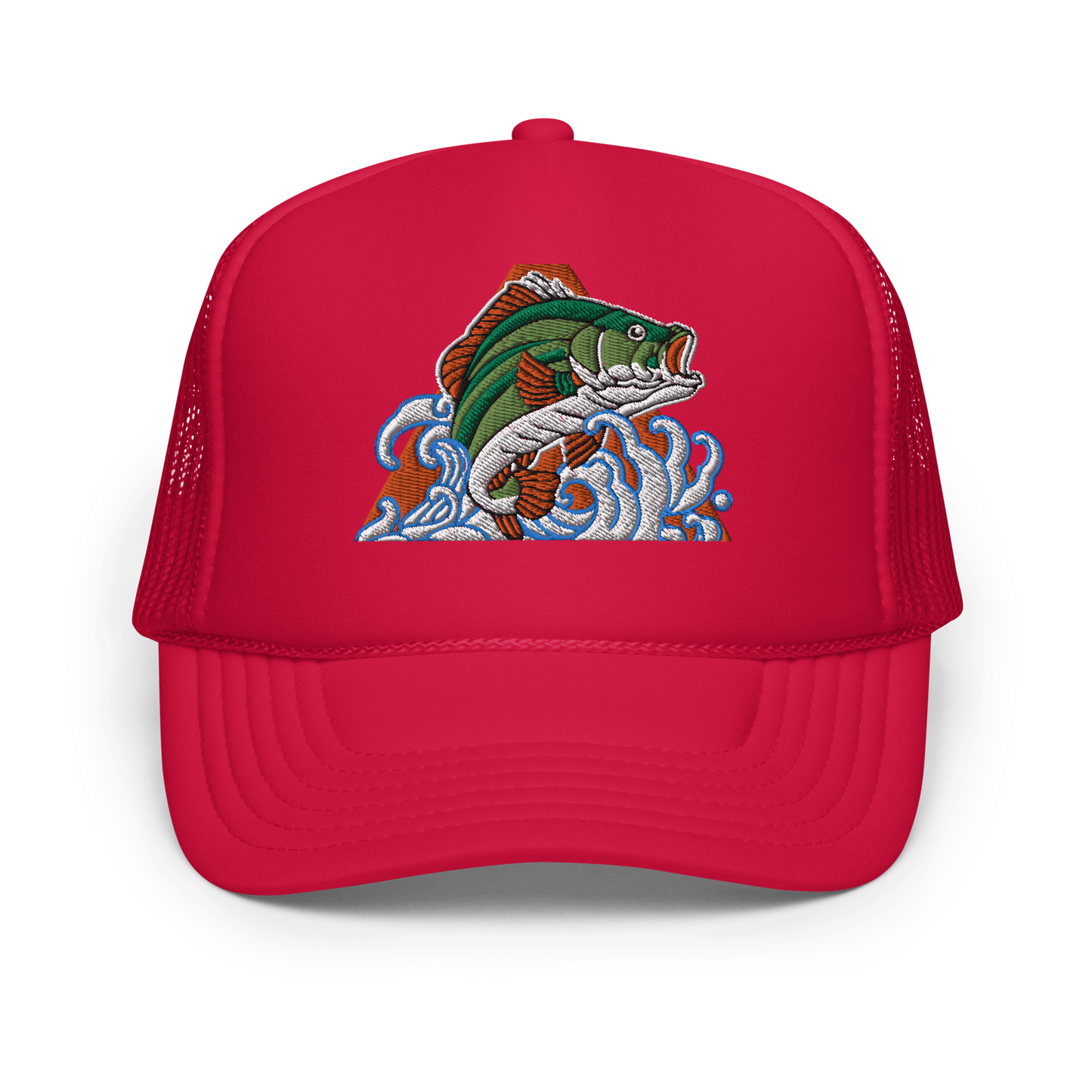 Big Bass: Embroidered Trucker Hat