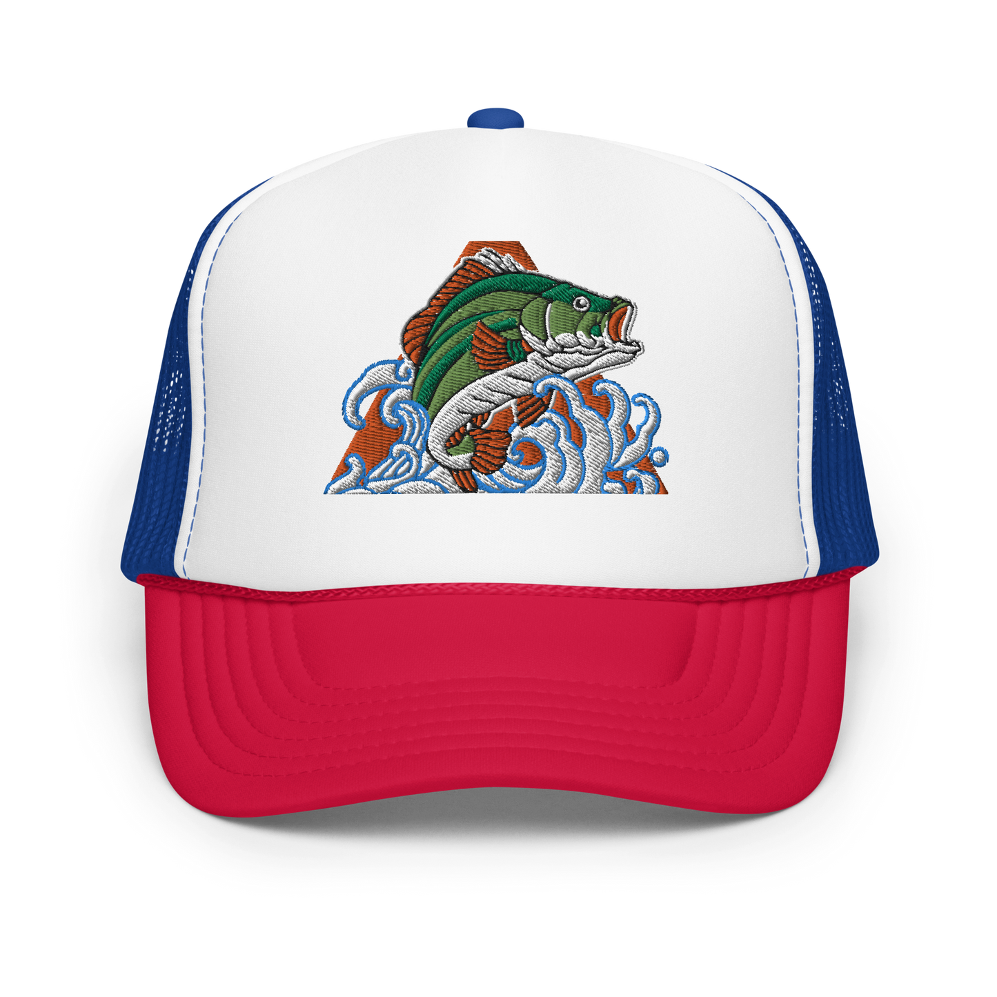 Big Bass: Embroidered Trucker Hat