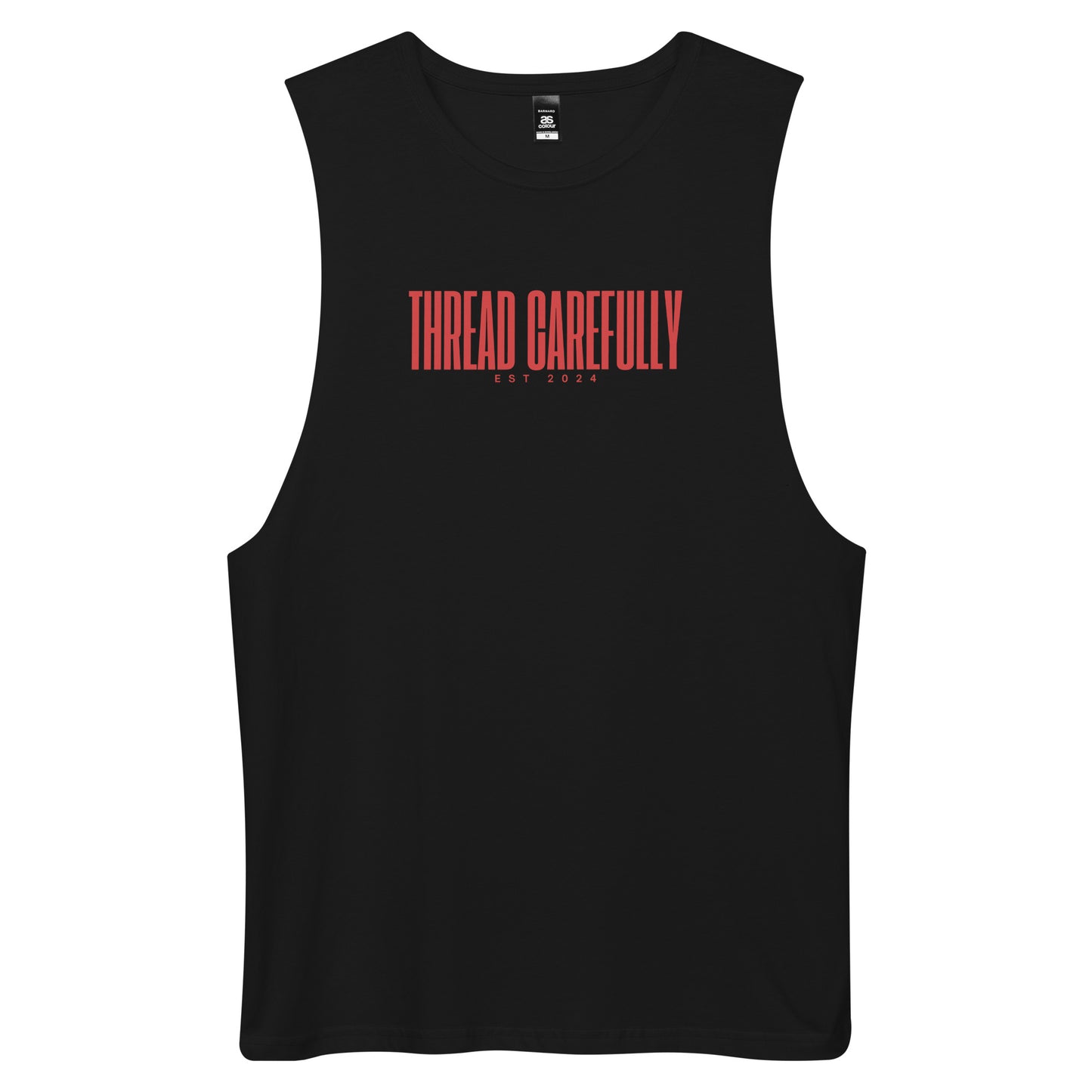 Mask HNY - Thread Carefully: Drop arm tank top