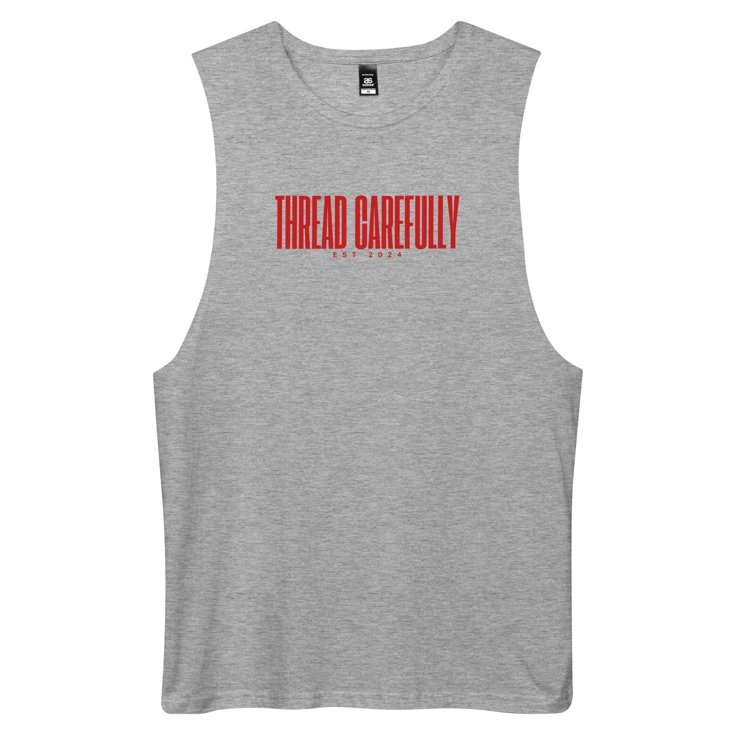 Mask HNY - Thread Carefully: Drop arm tank top