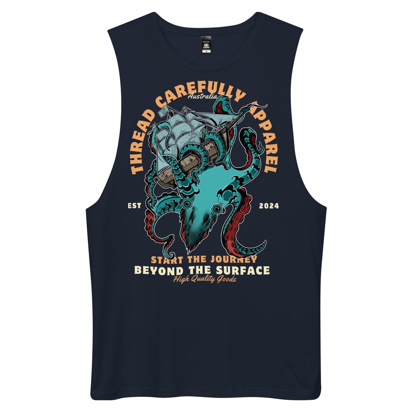 Kraken: Drop arm tank top
