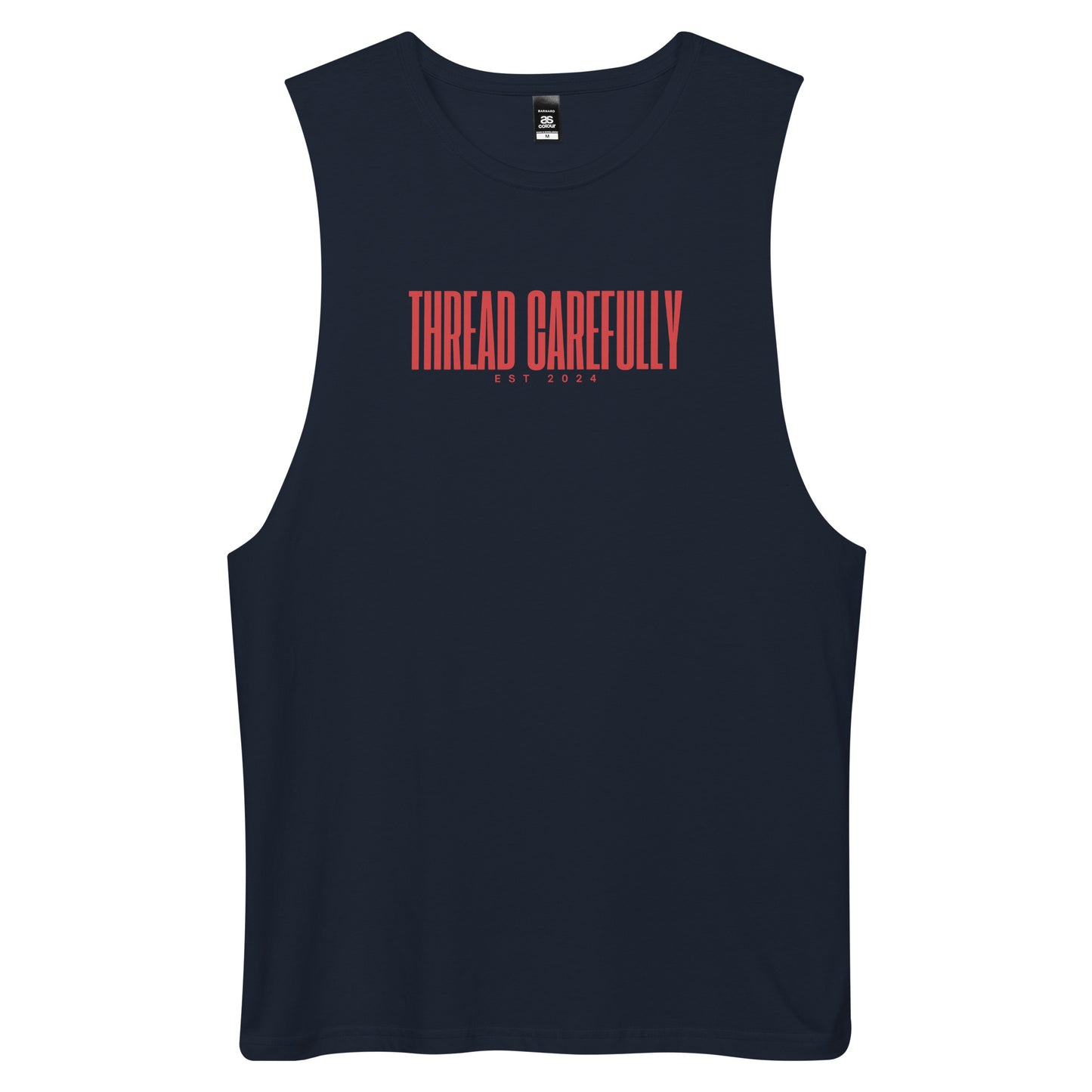 Mask HNY - Thread Carefully: Drop arm tank top