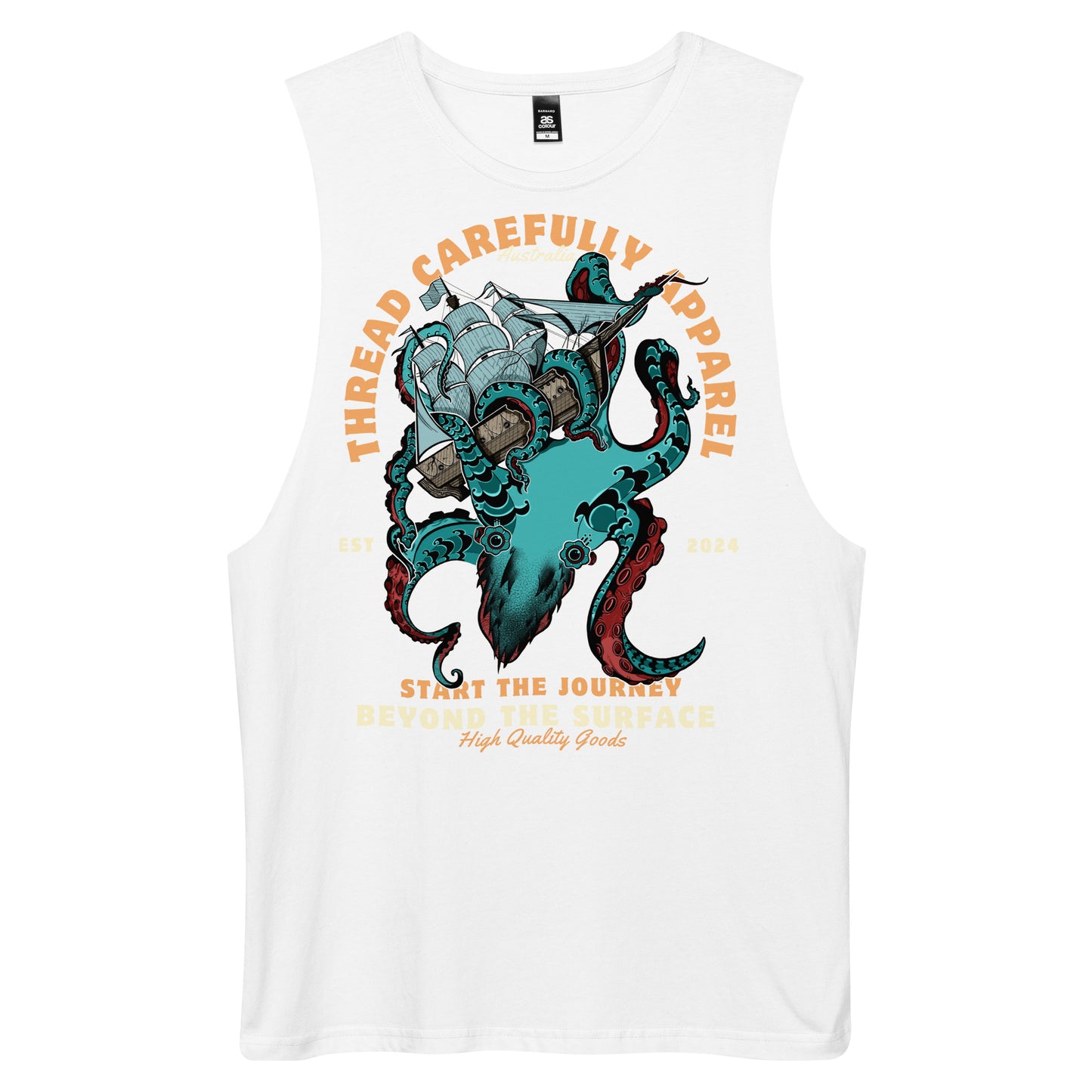 Kraken: Drop arm tank top