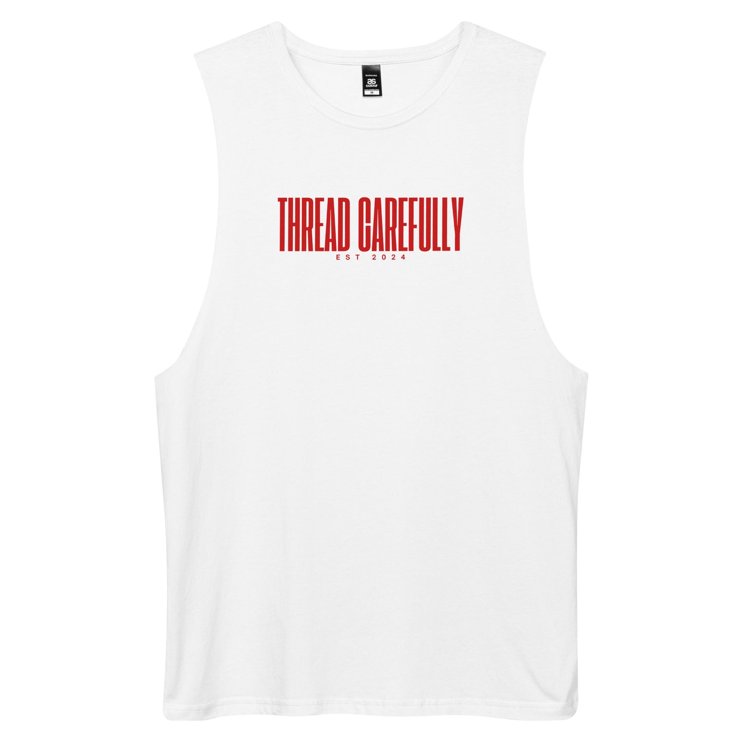Mask HNY - Thread Carefully: Drop arm tank top