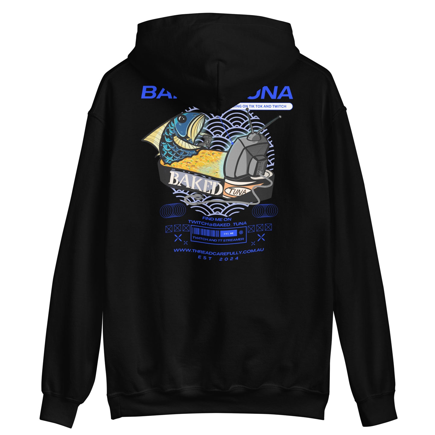 Baked Tuna Unisex Hoodie | Thread Carefully