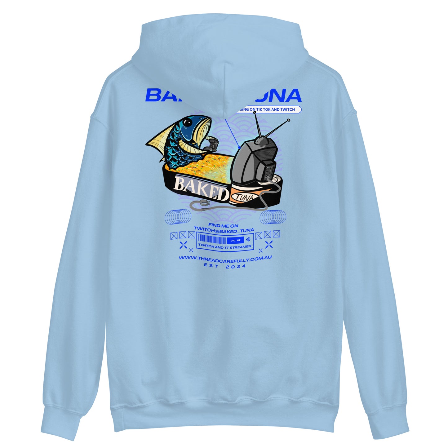 Baked Tuna Unisex Hoodie | Thread Carefully