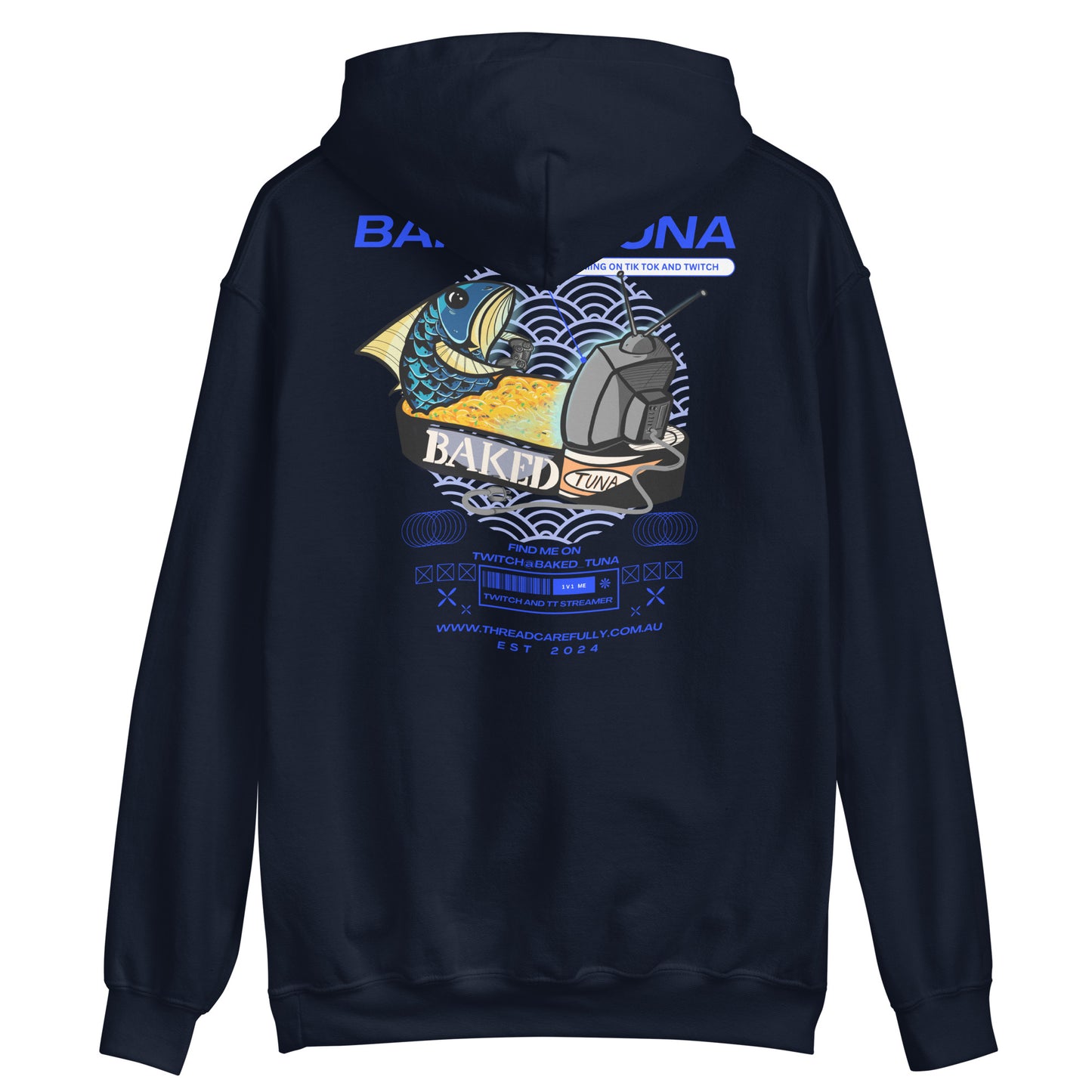 Baked Tuna Unisex Hoodie | Thread Carefully