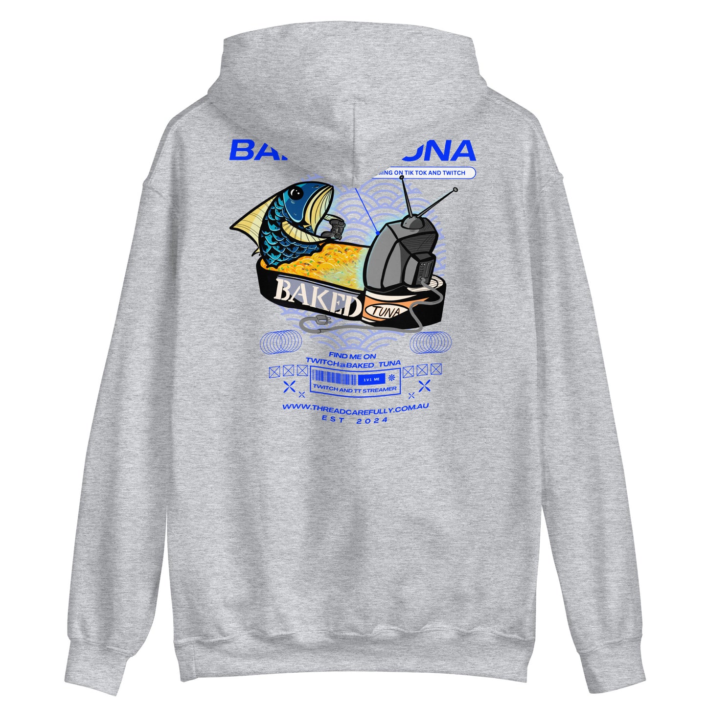 Baked Tuna Unisex Hoodie | Thread Carefully