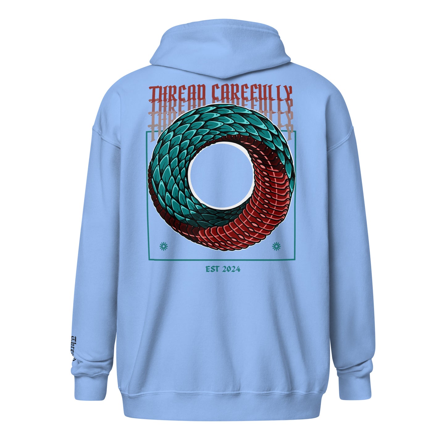 Endless Scales: heavy blend zip hoodie