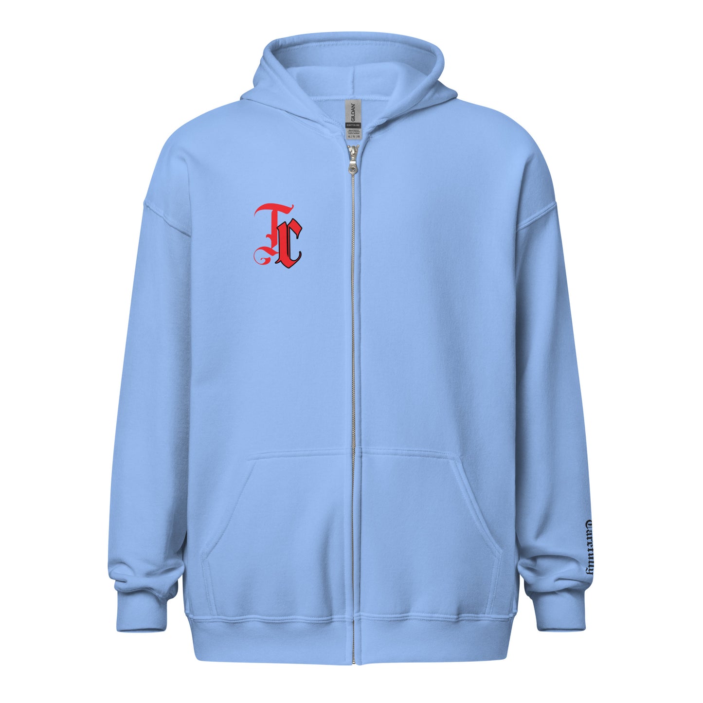 Endless Scales: heavy blend zip hoodie