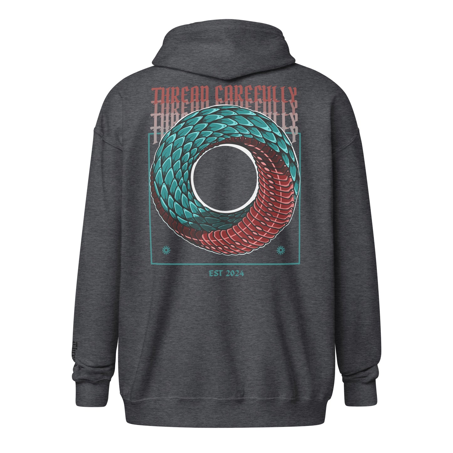 Endless Scales: heavy blend zip hoodie