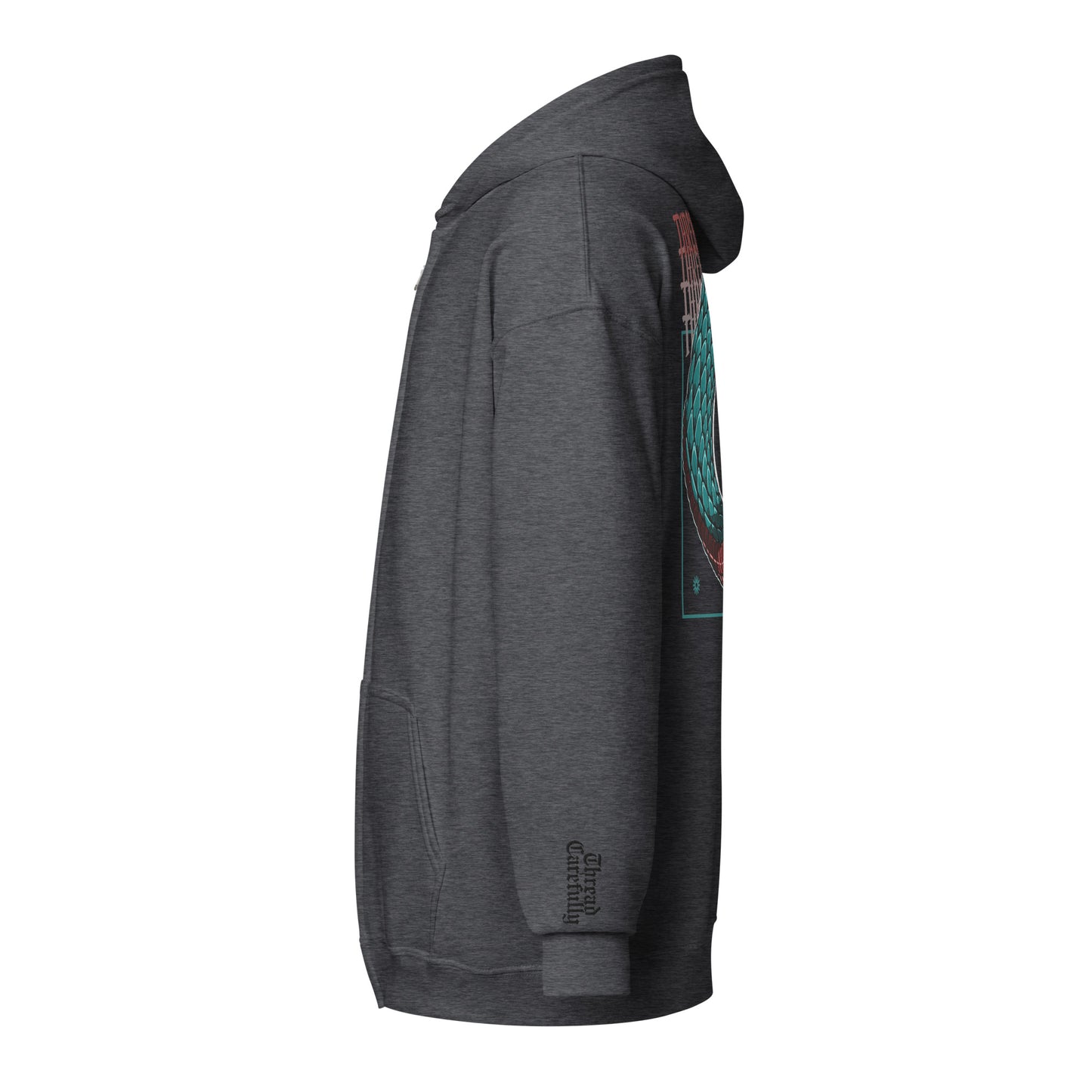 Endless Scales: heavy blend zip hoodie