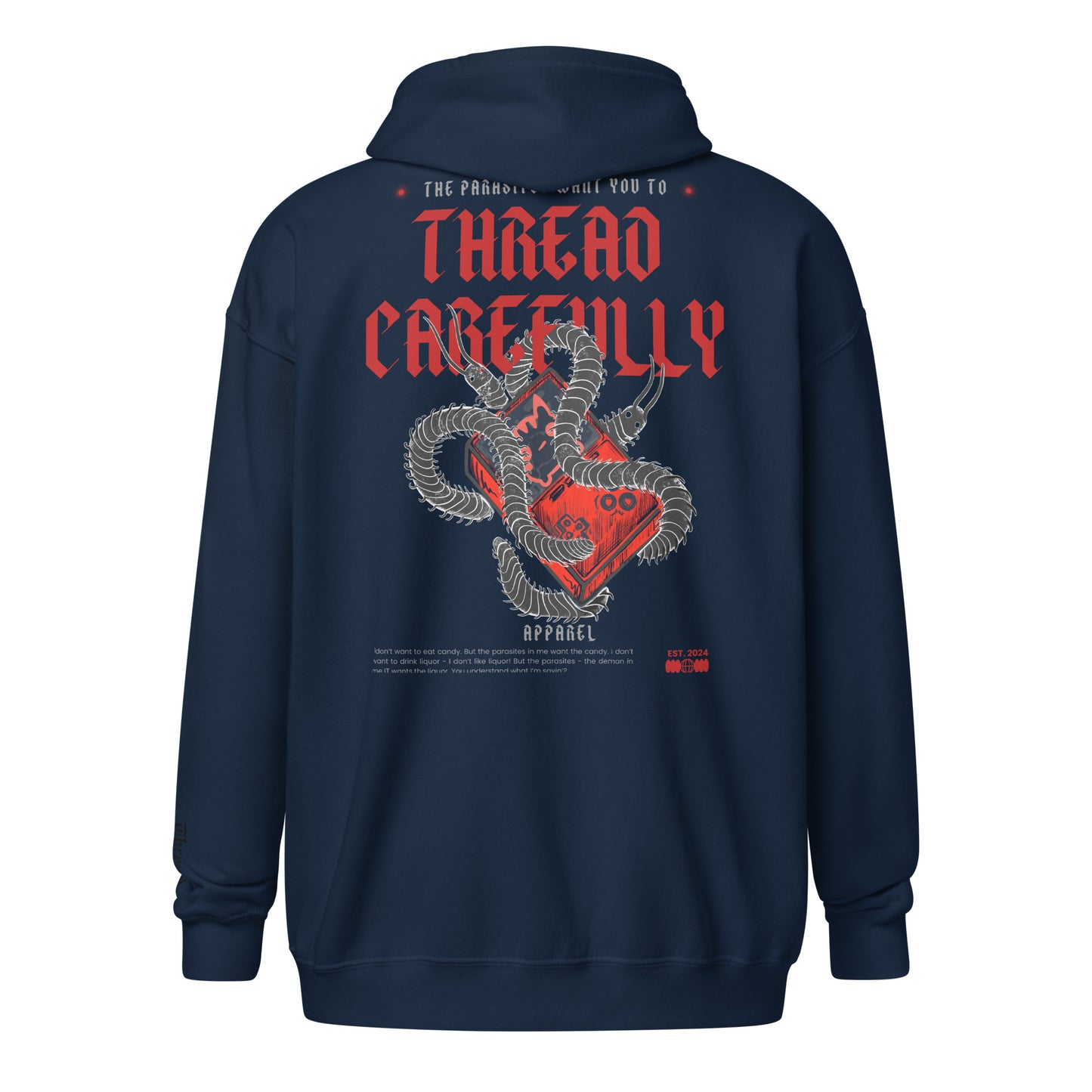 Centipede Game Boi: heavy blend zip hoodie