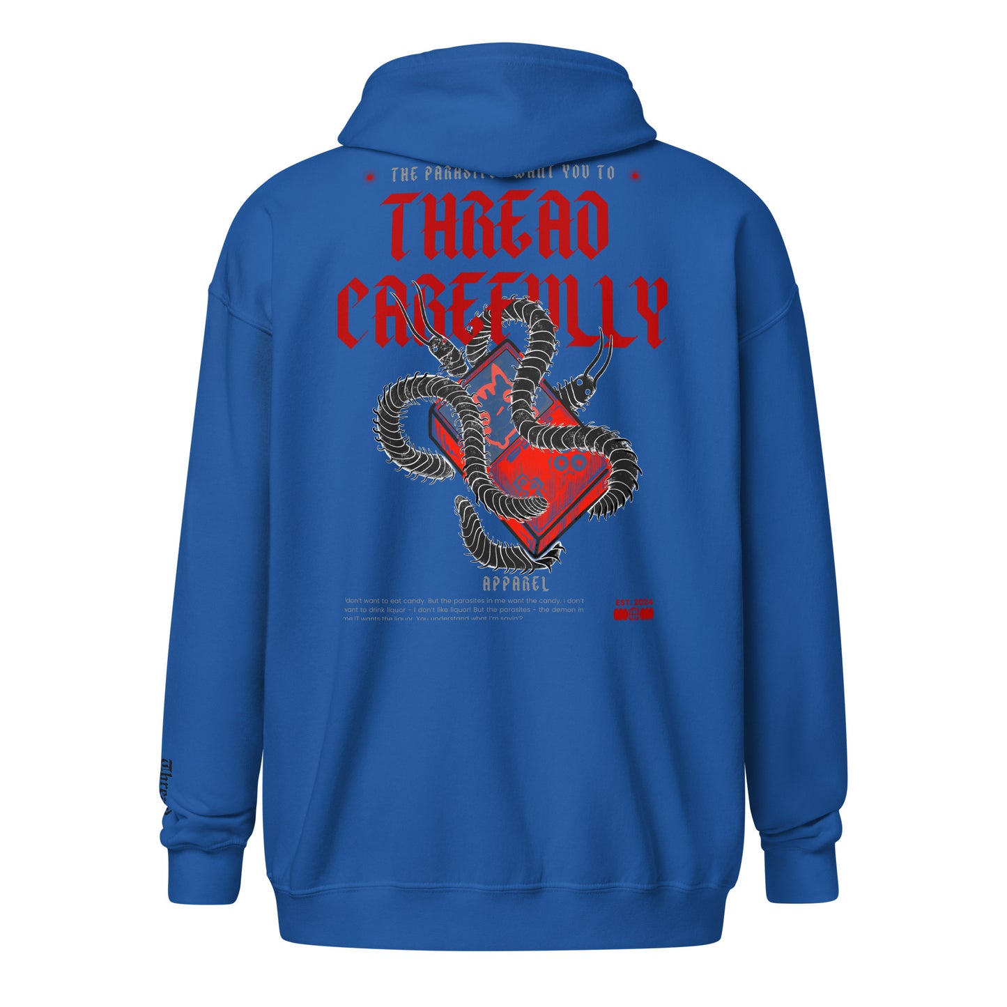 Centipede Game Boi: heavy blend zip hoodie