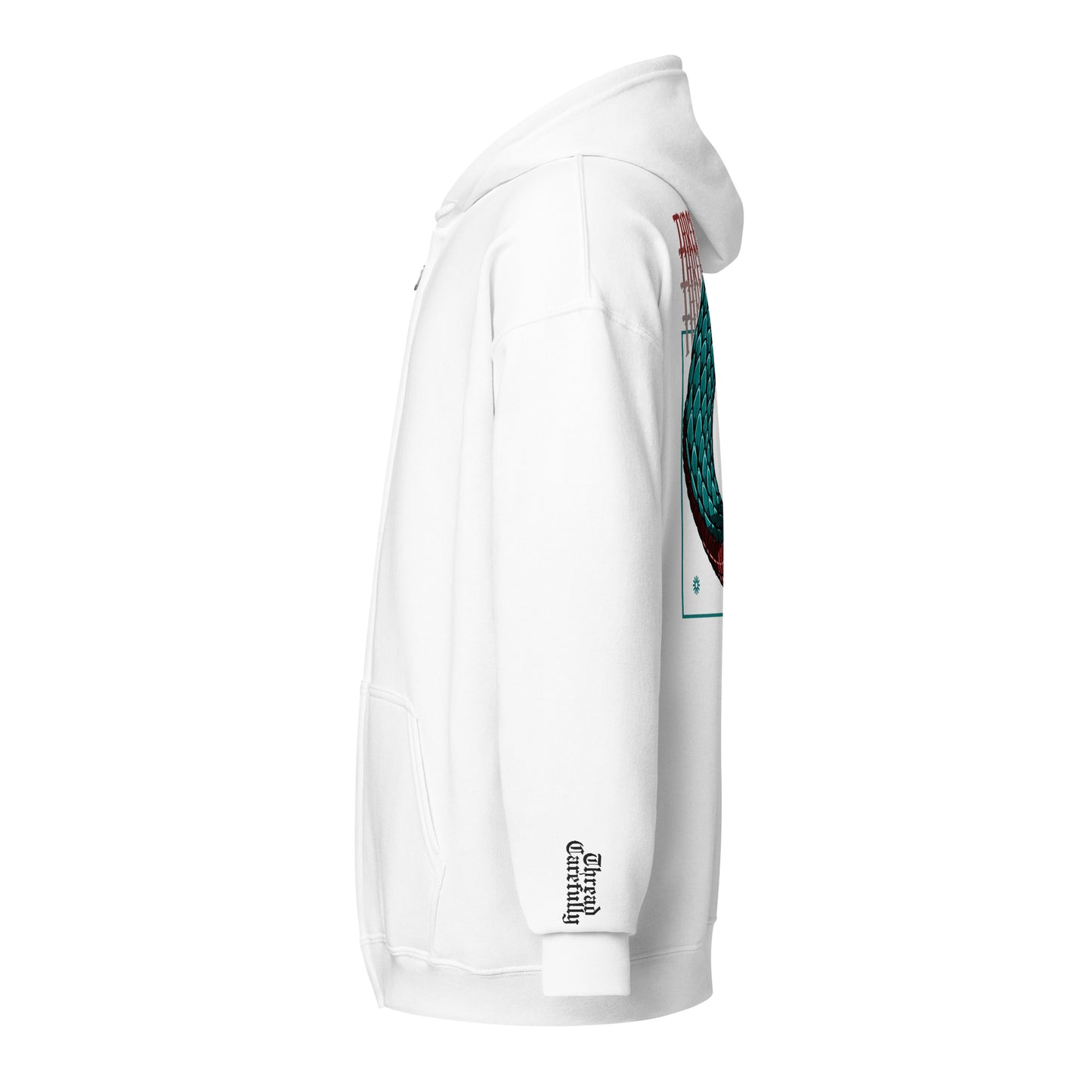 Endless Scales: heavy blend zip hoodie