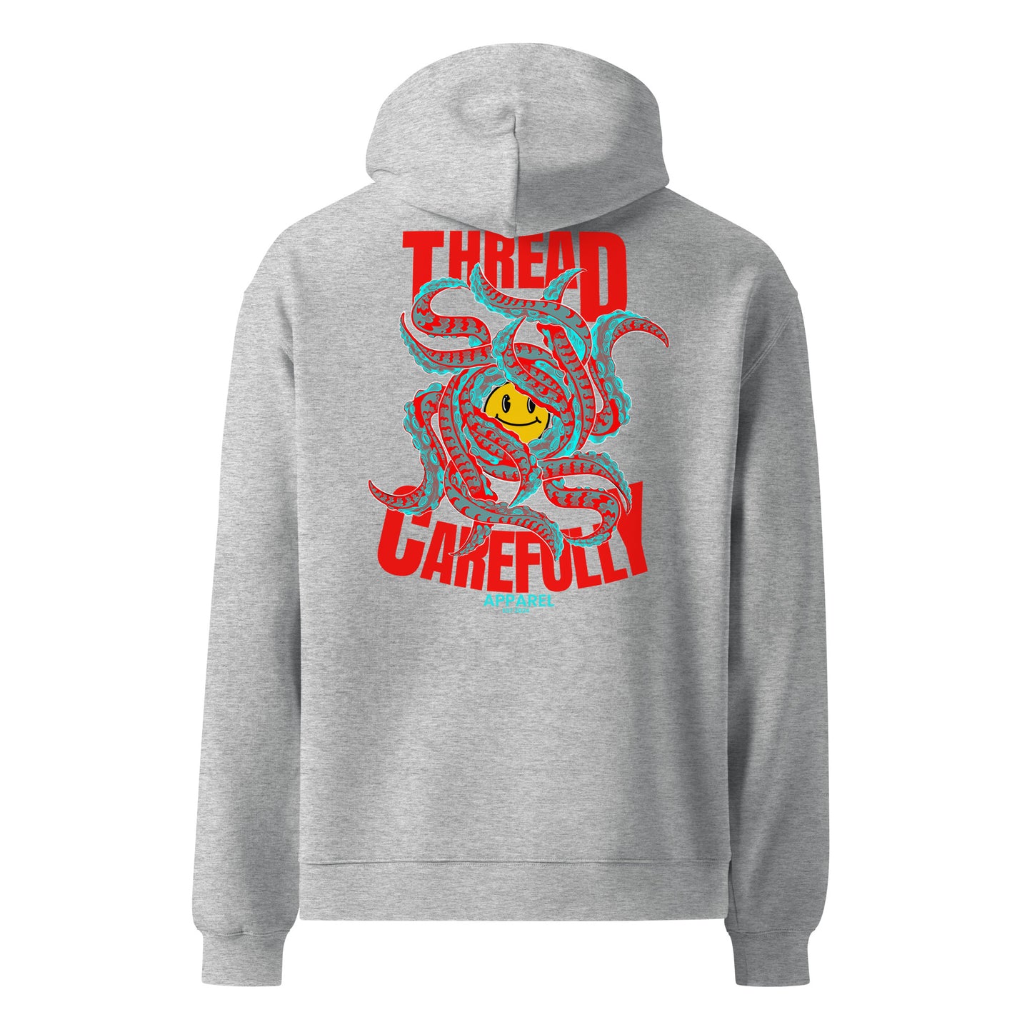 Tentacle Thread Carefully - Premium Unisex oversized hoodie
