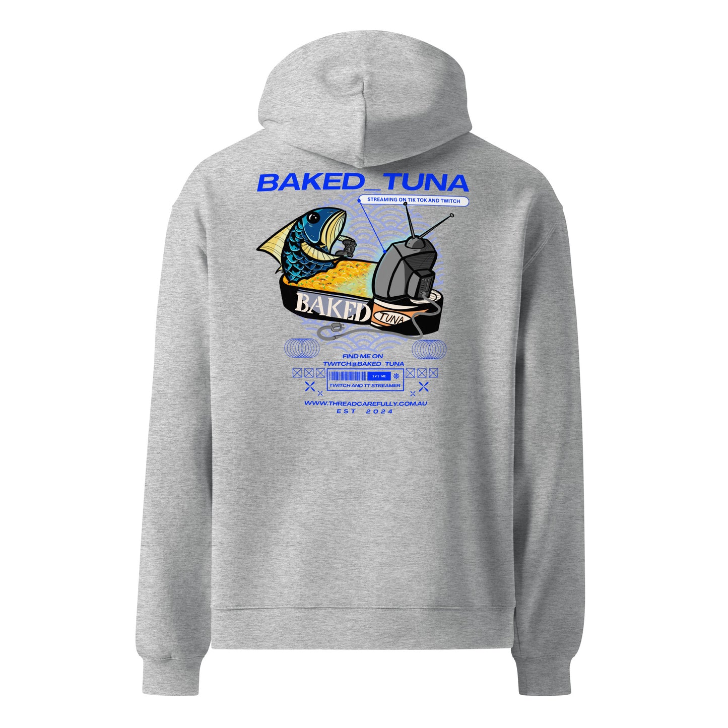 Baked Tuna Premium Hoodie | Thread Carefully