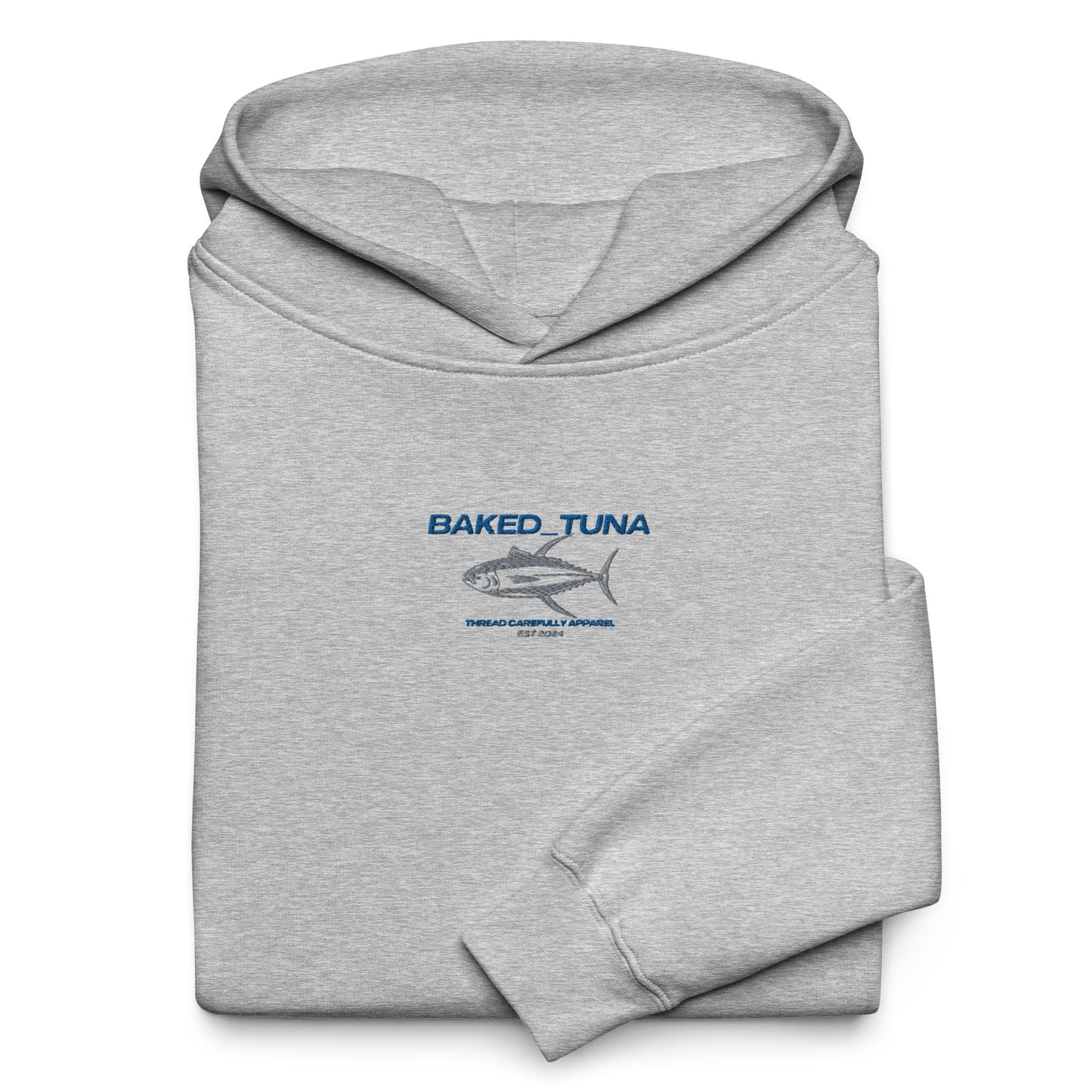 Baked Tuna Premium Hoodie | Thread Carefully