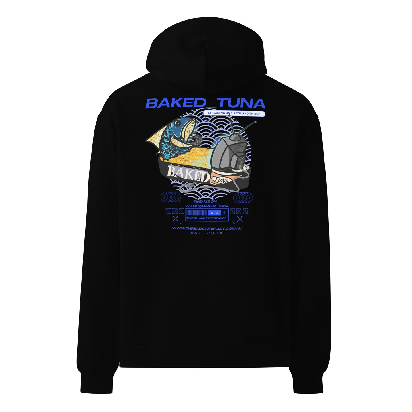 Baked Tuna Premium Hoodie | Thread Carefully