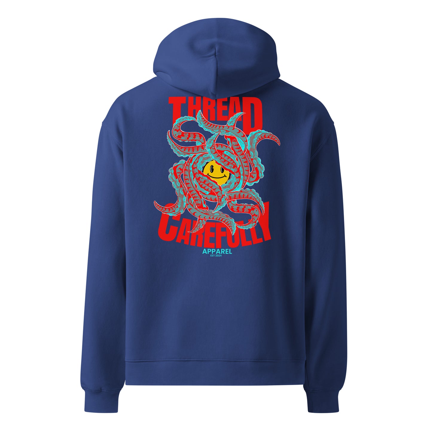 Tentacle Thread Carefully - Premium Unisex oversized hoodie