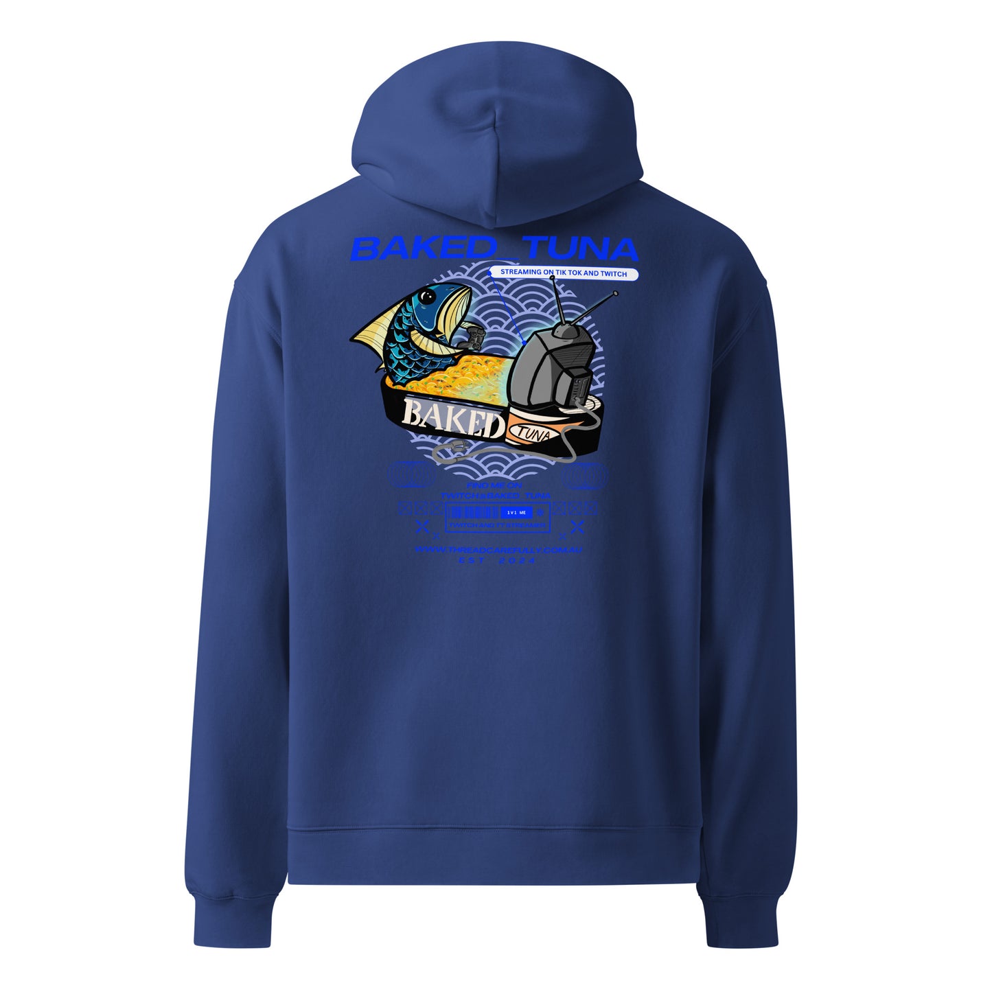 Baked Tuna Premium Hoodie | Thread Carefully