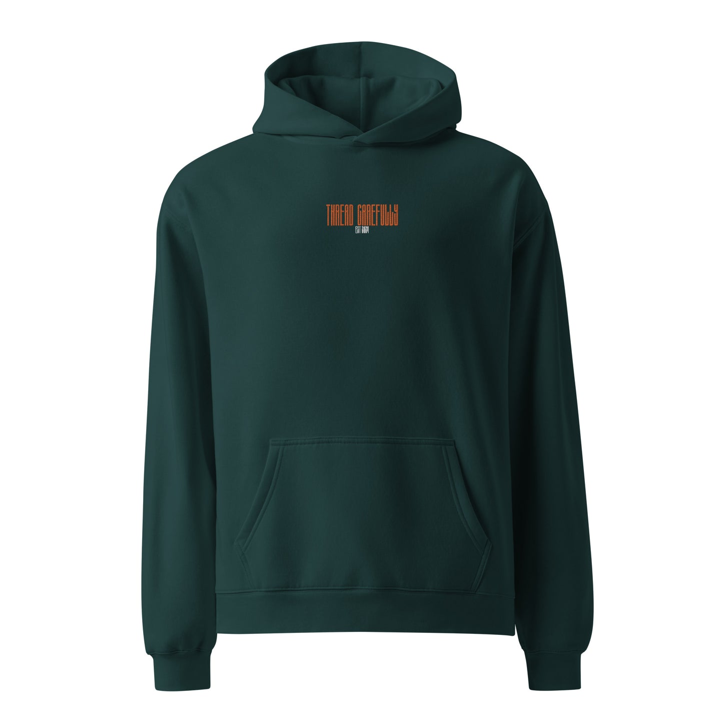 Janus: Embroidered TC - Unisex oversized hoodie