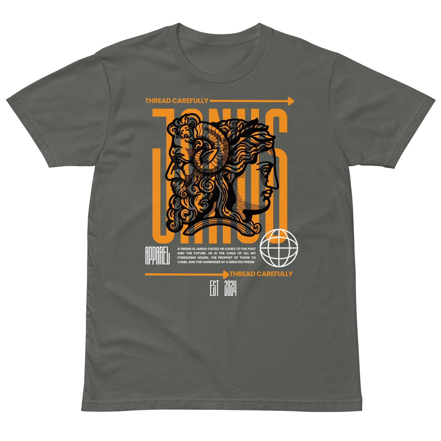 Janus Keeper of Thresholds: Unisex t-shirt