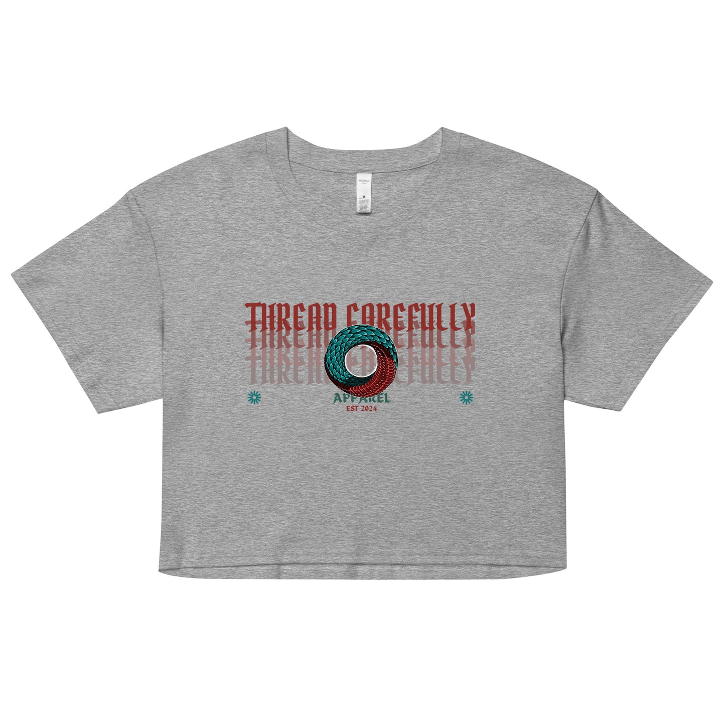 Endless scales: Women’s crop top