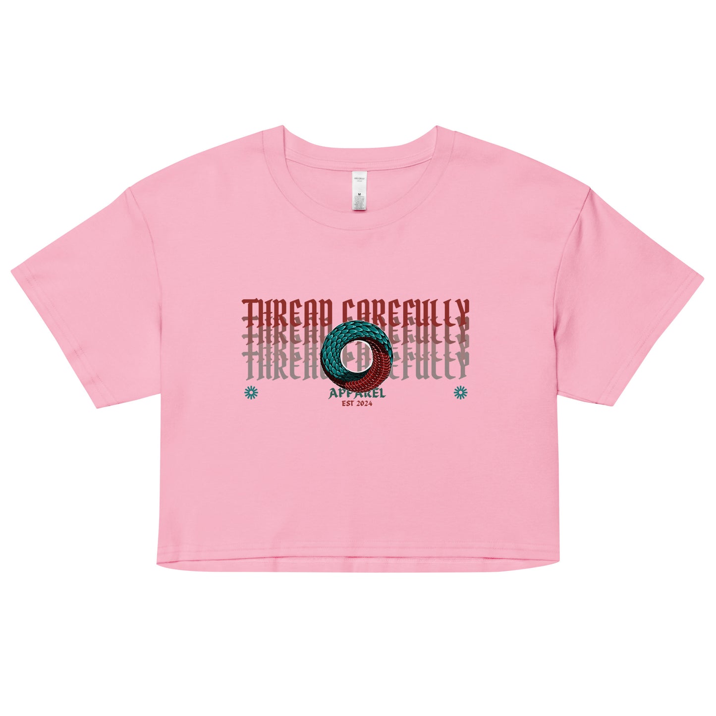 Endless scales: Women’s crop top