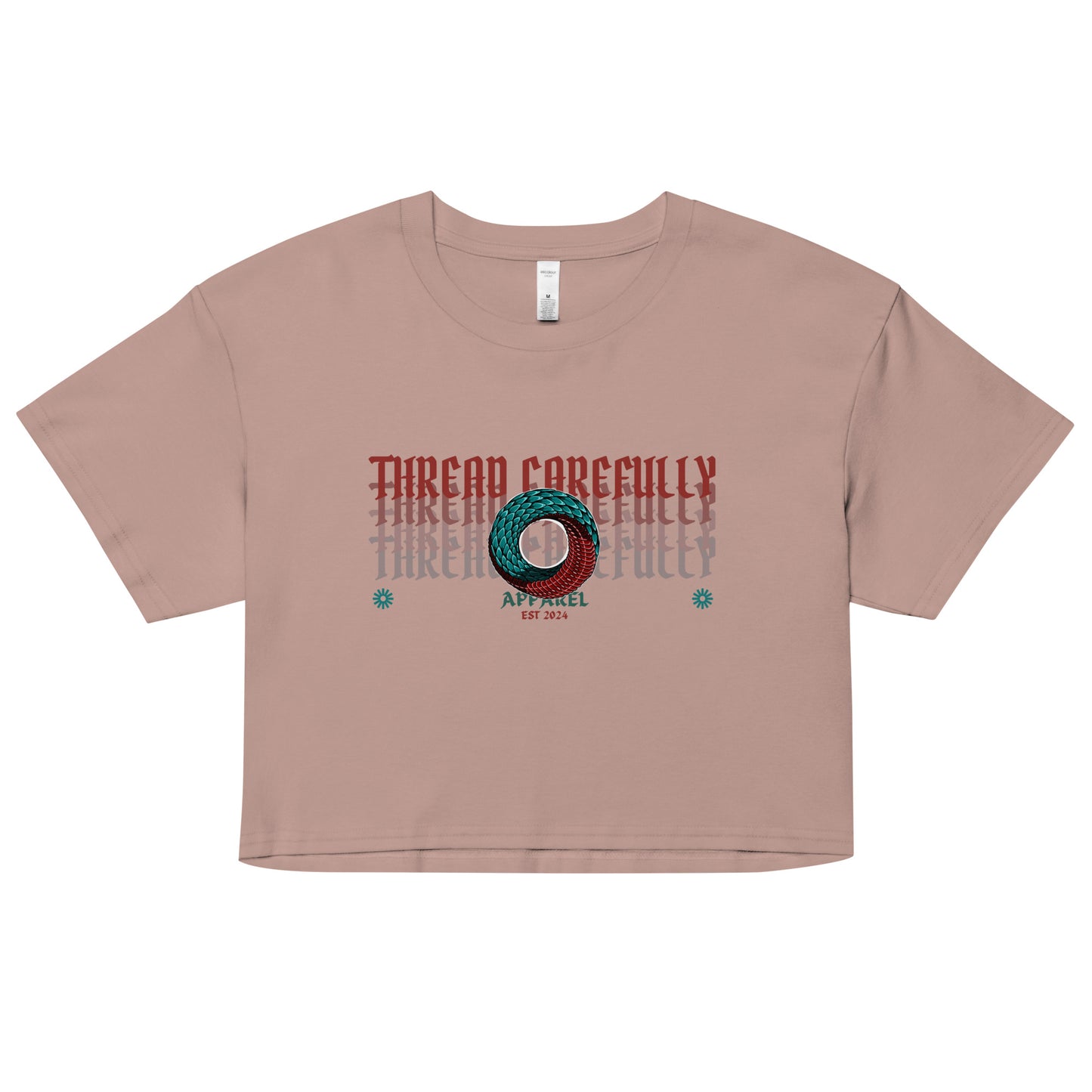 Endless scales: Women’s crop top