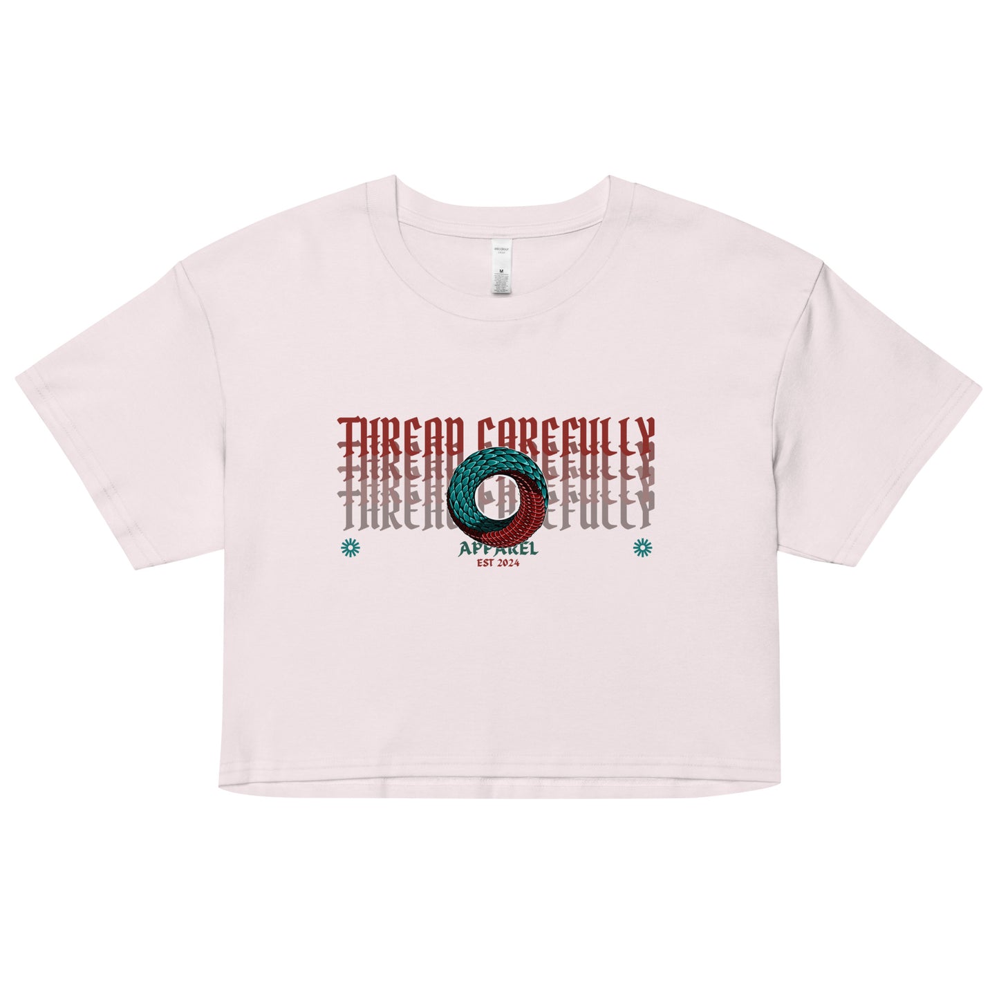 Endless scales: Women’s crop top