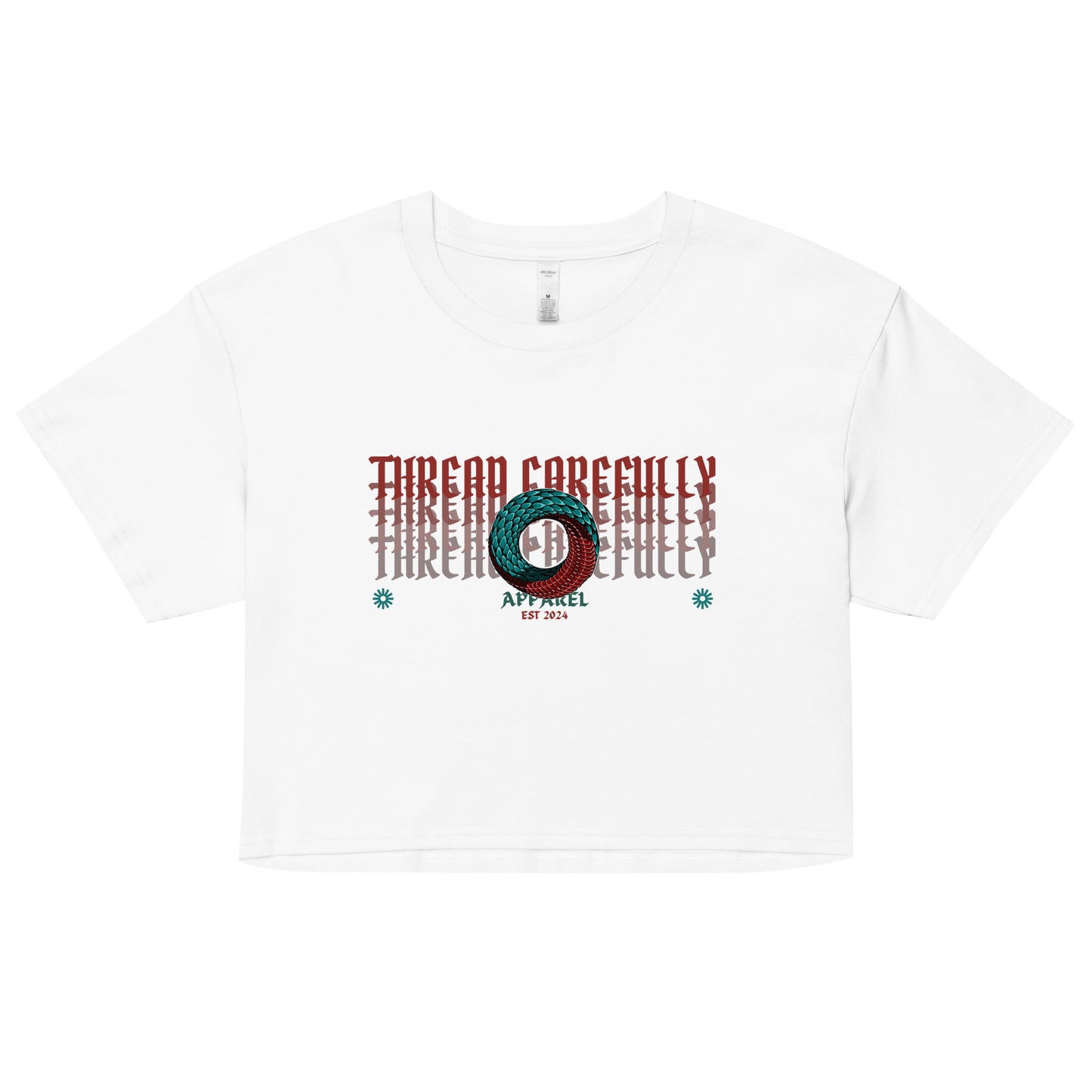 Endless scales: Women’s crop top