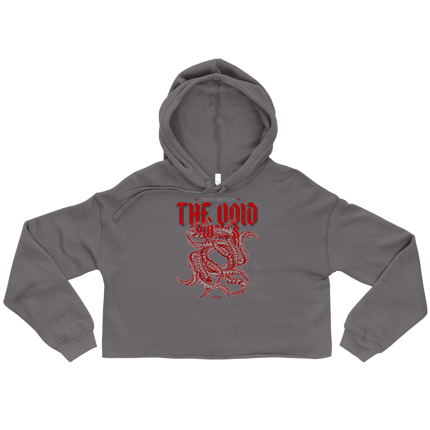 The Void Awaits: Crop Hoodie