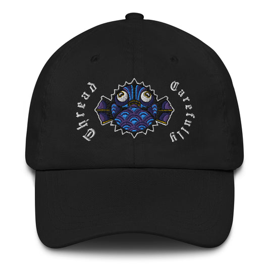 Puffer Fish: Embroidered Dad hat