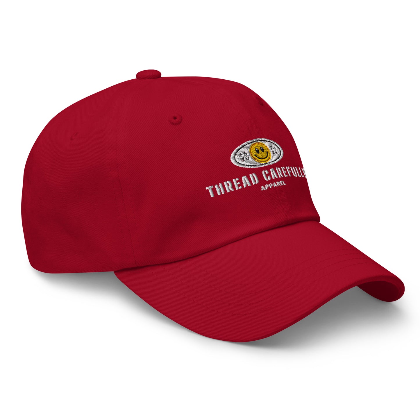 Smiley Logo: Embroidered Dad hat
