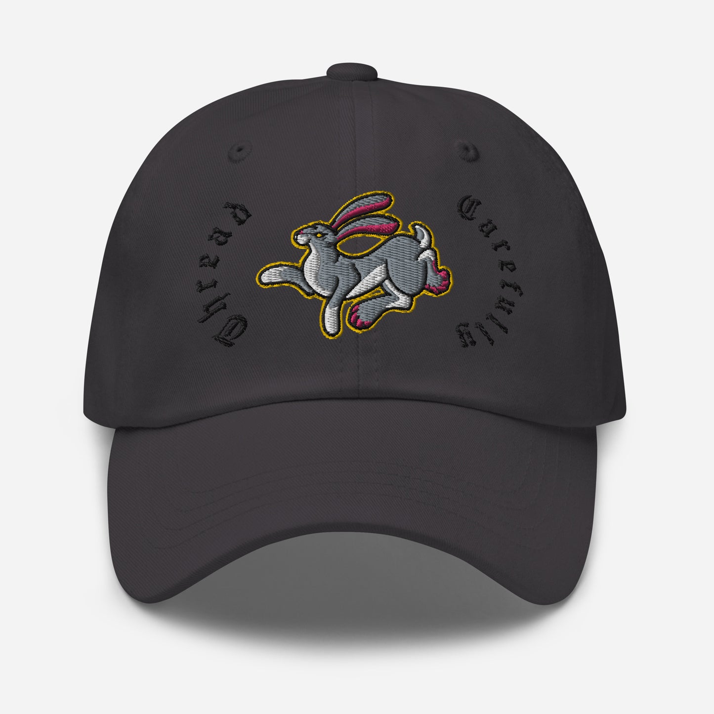 Rabbit: Embroidered Dad hat