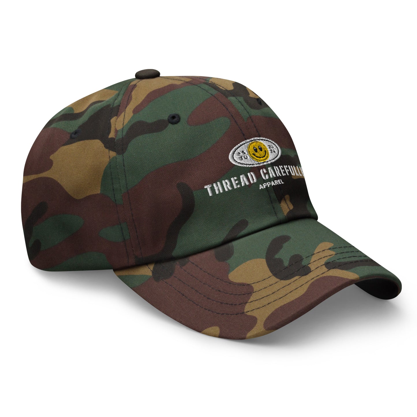 Smiley Logo: Embroidered Dad hat