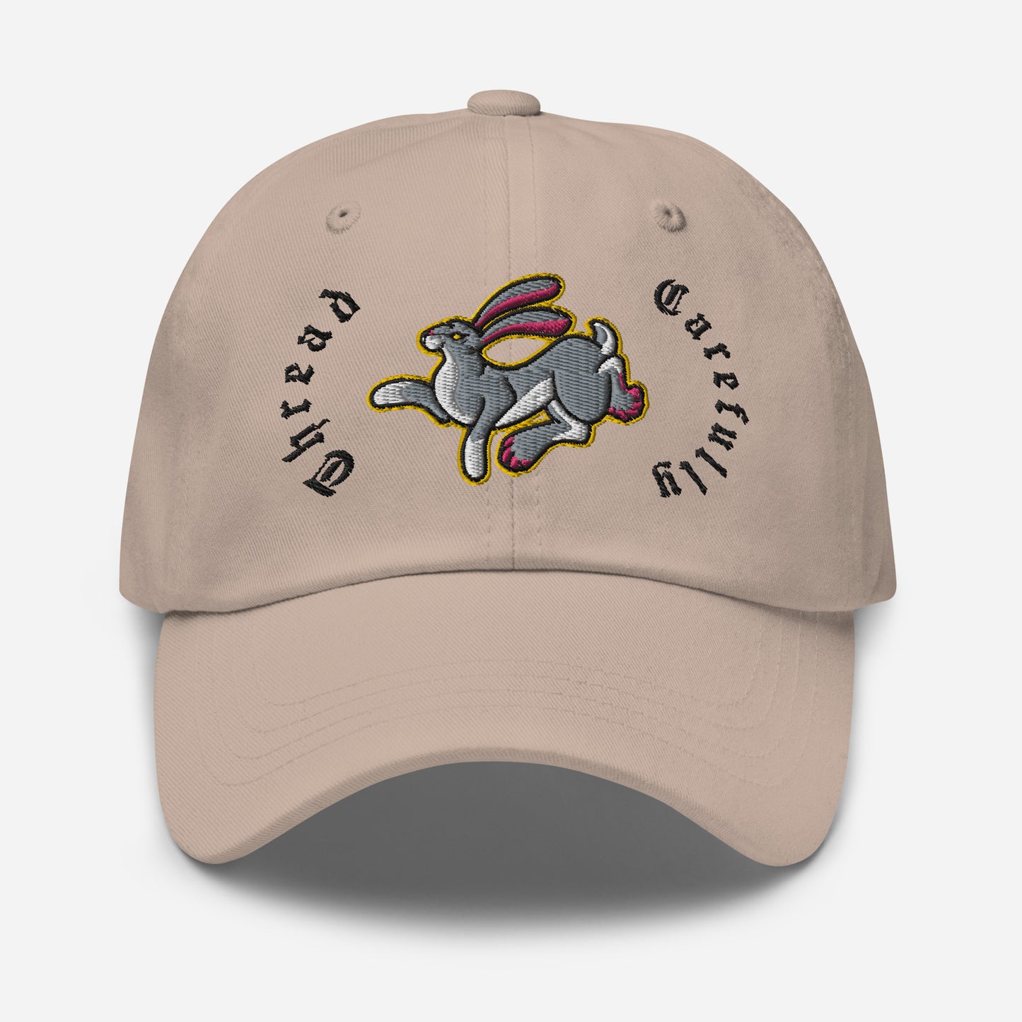 Rabbit: Embroidered Dad hat