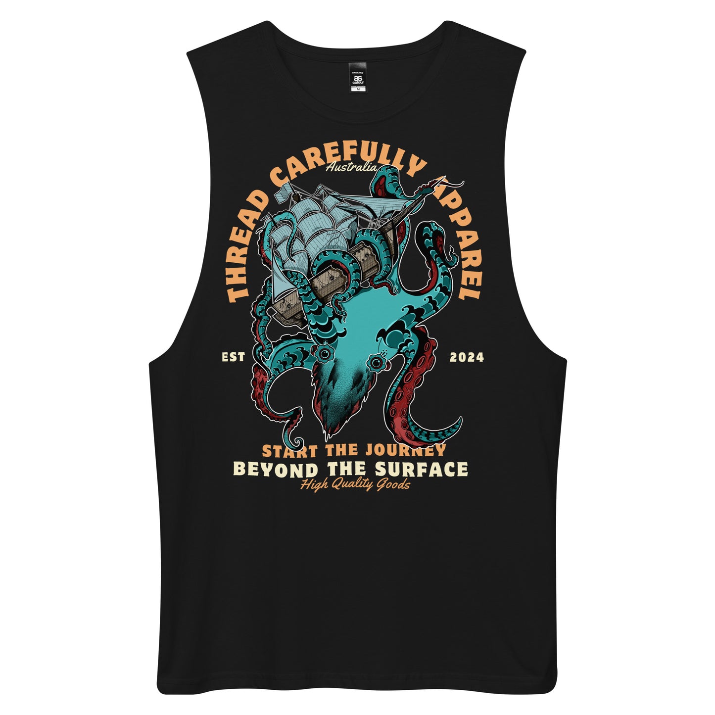 Kraken: Drop arm tank top