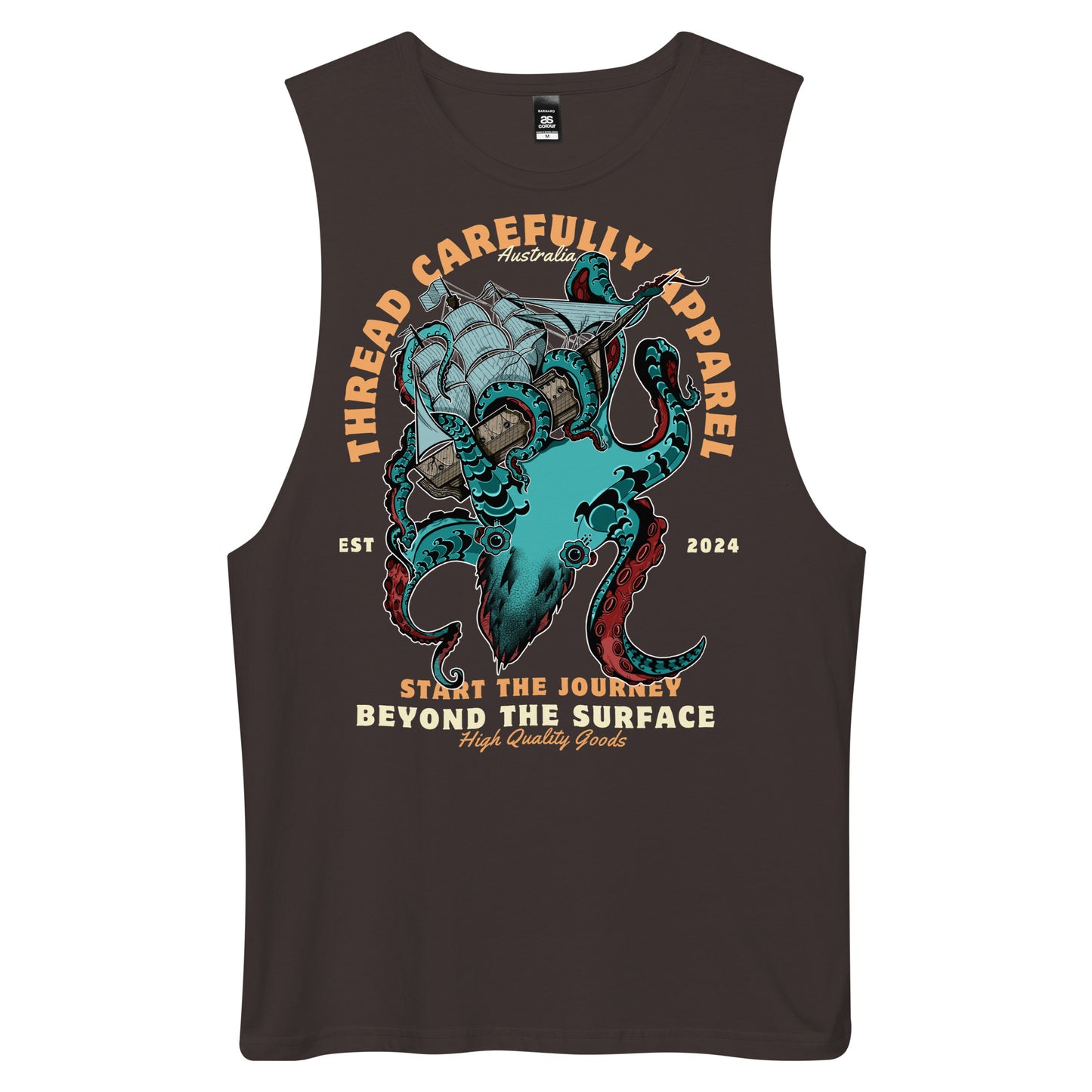 Kraken: Drop arm tank top
